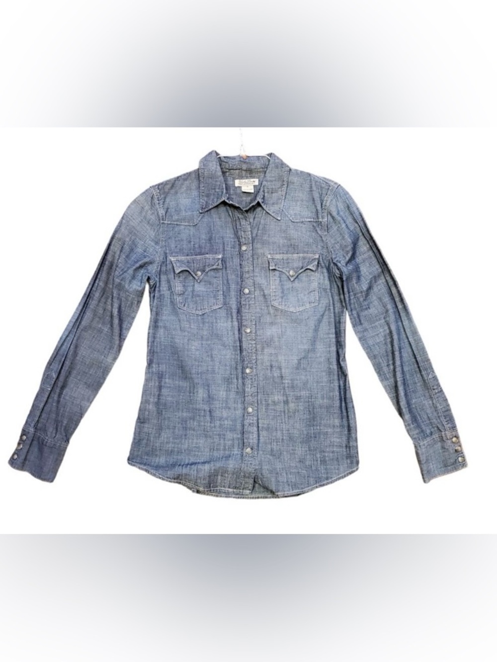 Lucky Brand Chambray Snap Button Shirt